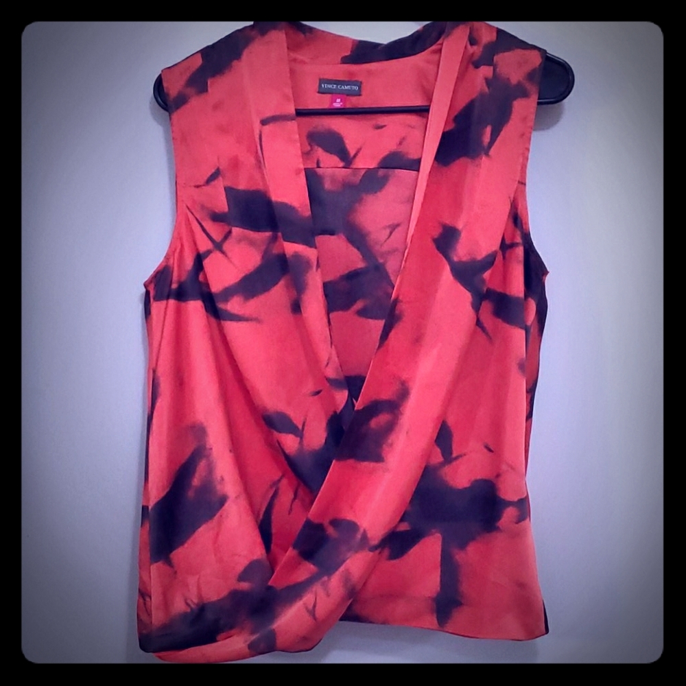 Mock wrap top
